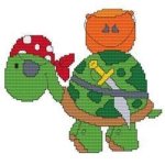 (image for) Calendar Turtle October